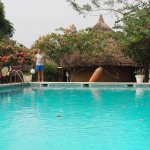 Das Hotel "Mon Afrik" in Bouaké